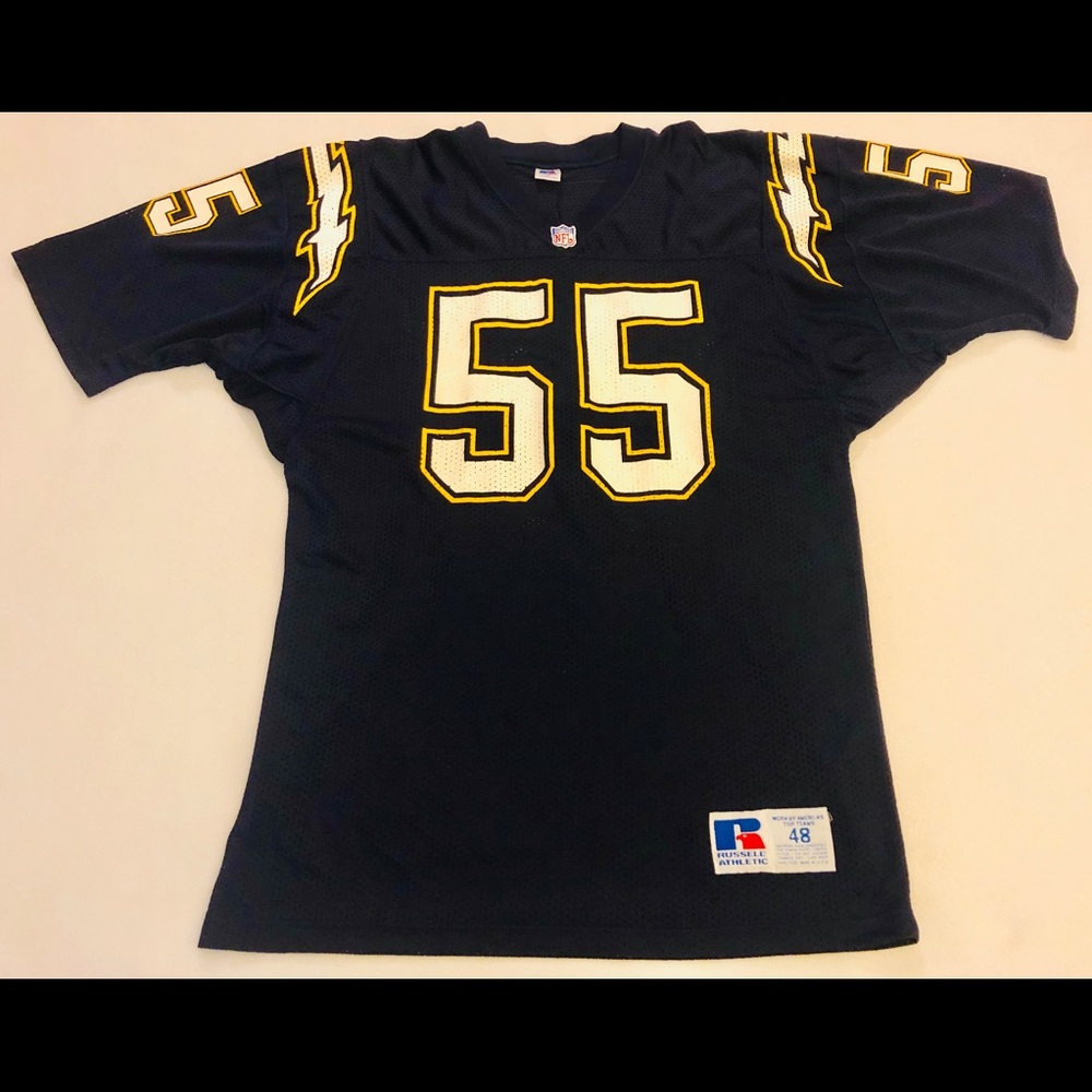 1992 AUTHENTIC ON FIELD SEAU CHARGERS MENS SIZE 48
